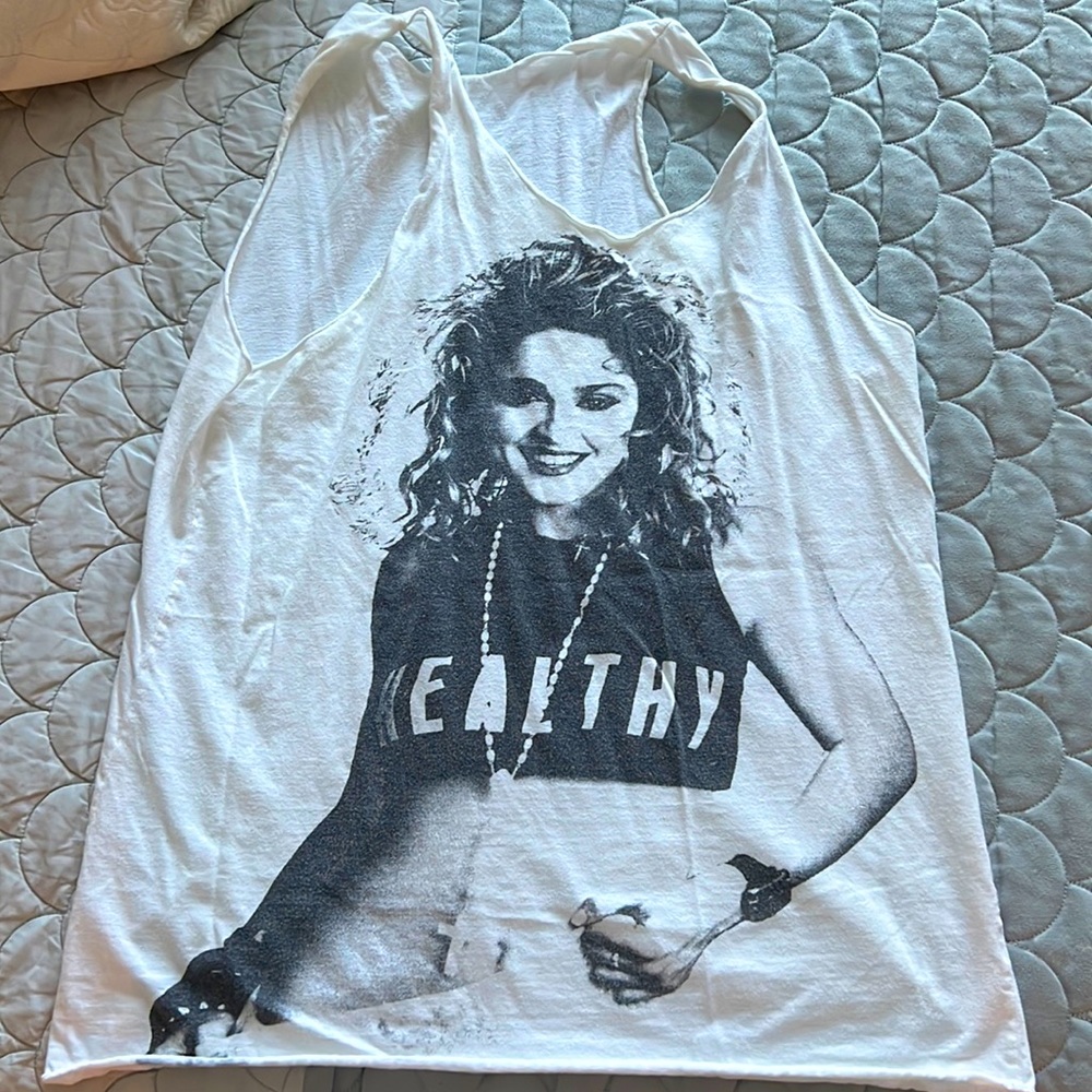 Madonna retro muscle tank